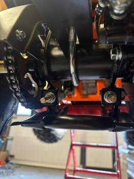 Komplette Anhängerkupplung für Kayo Quad AT110 /AT125 /AU125